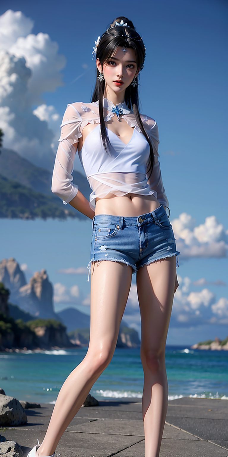 就像是苹果炫彩般绚丽这位国漫界的小仙女
