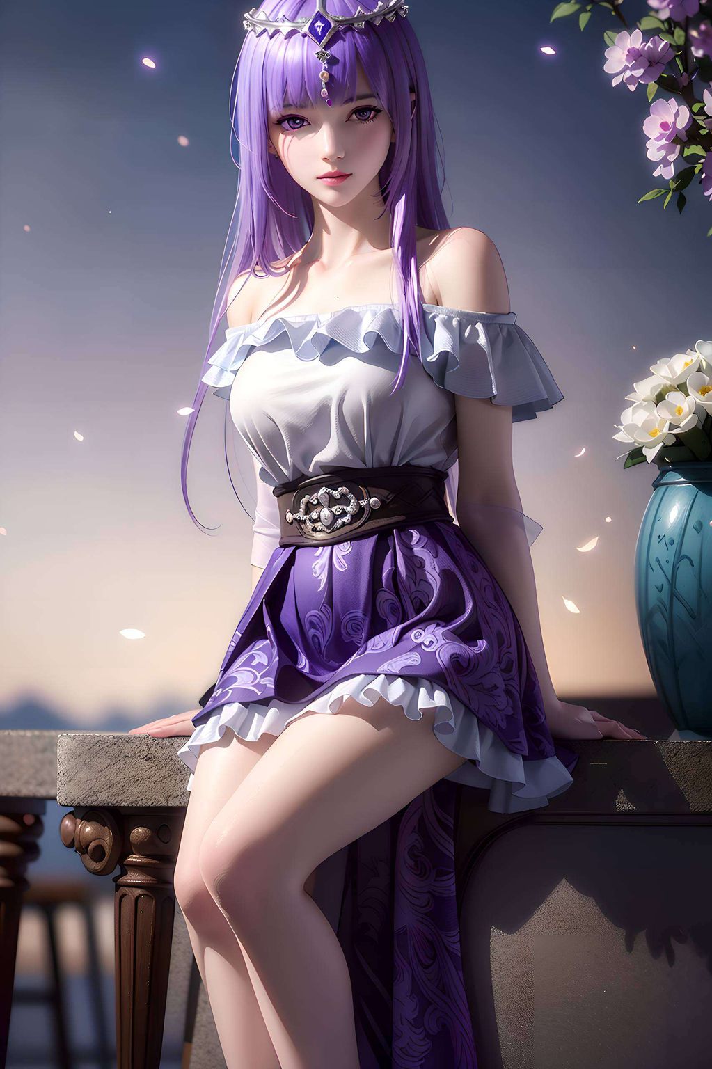 以其独特的玄幻气质将国漫女神的美丽与力量完美呈现