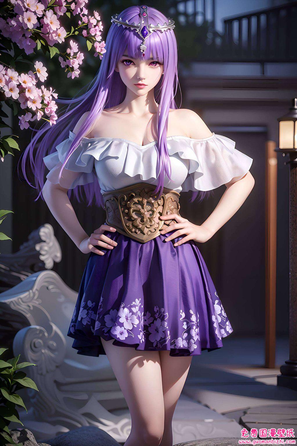 是每一个动漫迷心中的美丽女神她是秦时明月中的神秘女神
