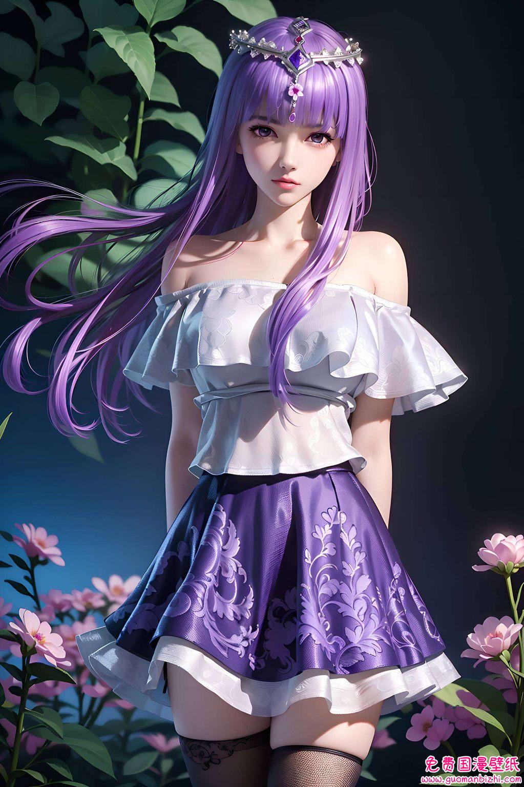 每一帧少司命的倩影如同一抹幽兰