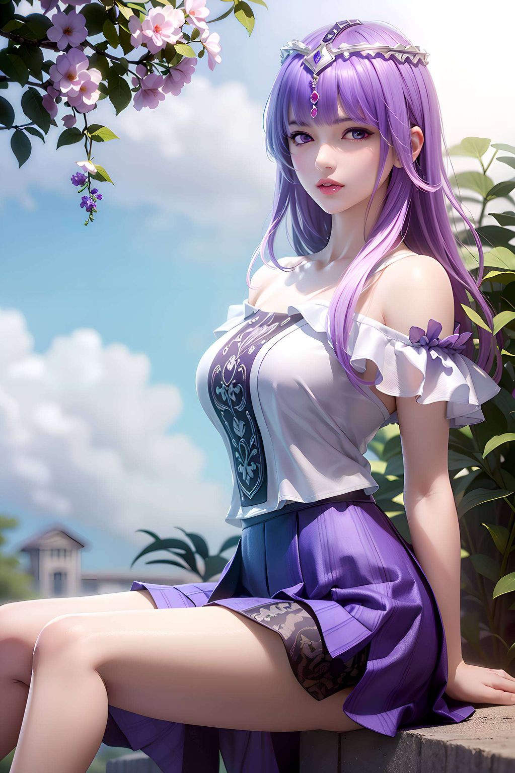 让你的手机瞬间变身国漫迷们的羡慕对象！这位来自《秦时明月》的神秘女神各位小可爱们