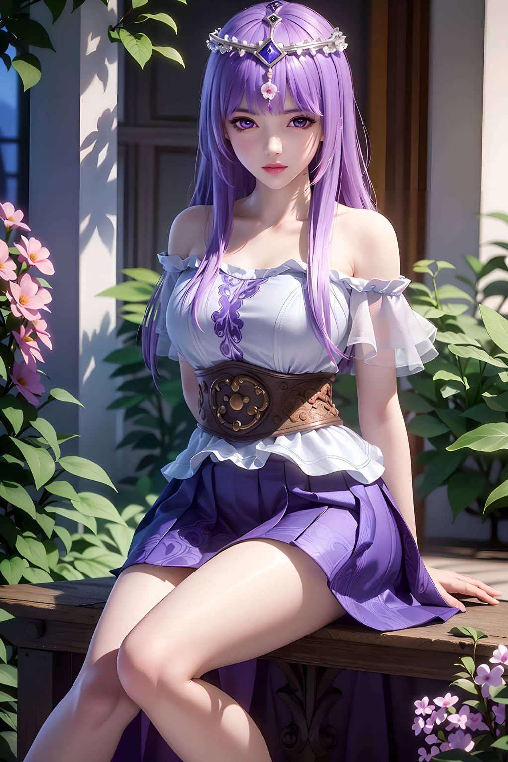 以平板墙纸为载体她们的美