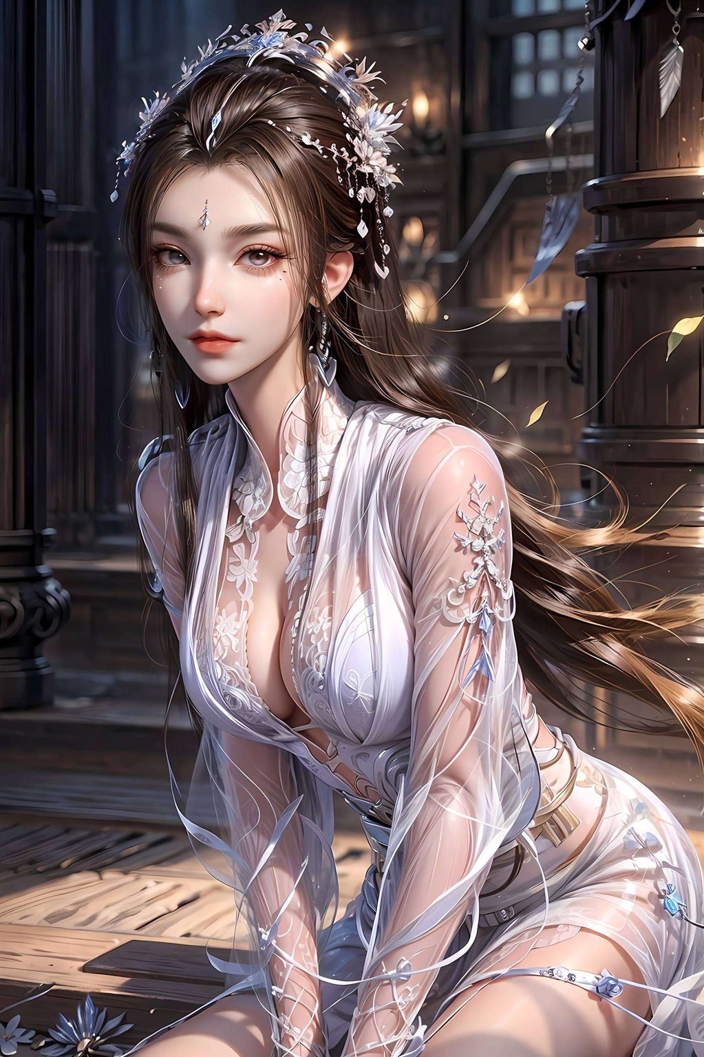 这款精心制作的玥瑶壁纸成为了无数粉丝心中的国漫女神