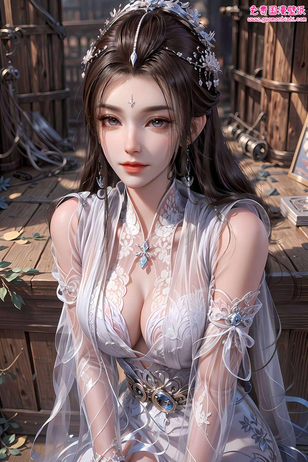 她的每一个眼神都藏着千年的故事在国漫的绚丽画卷中