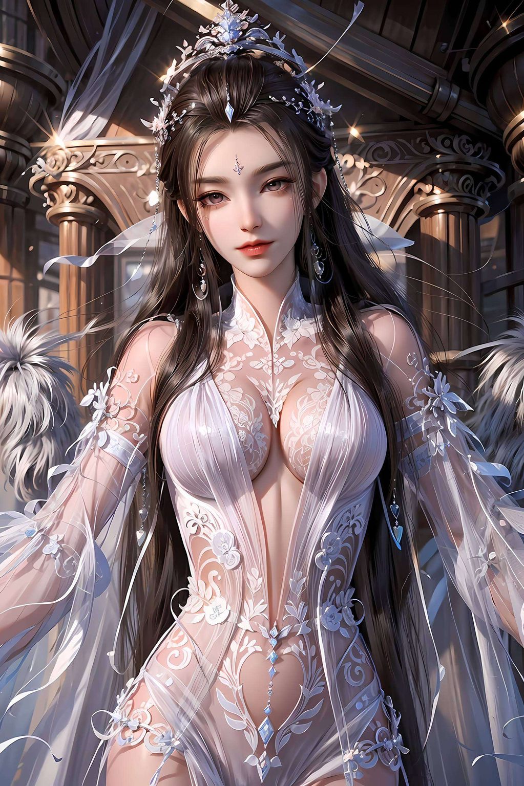 更是心灵的触动她们的美