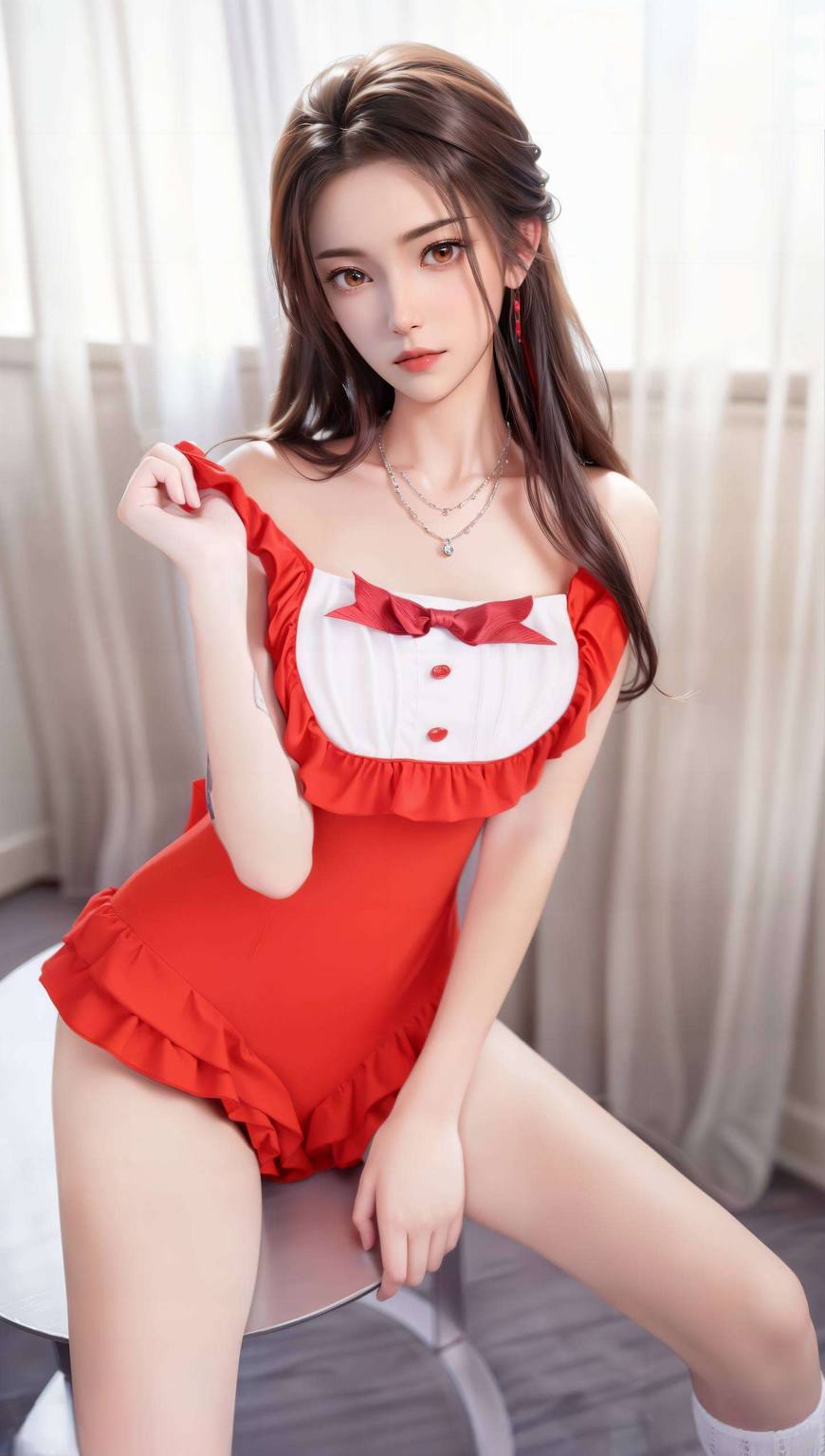 保准让你的手机瞬间变身国漫界的时尚先锋！这当中穿上婚服的她