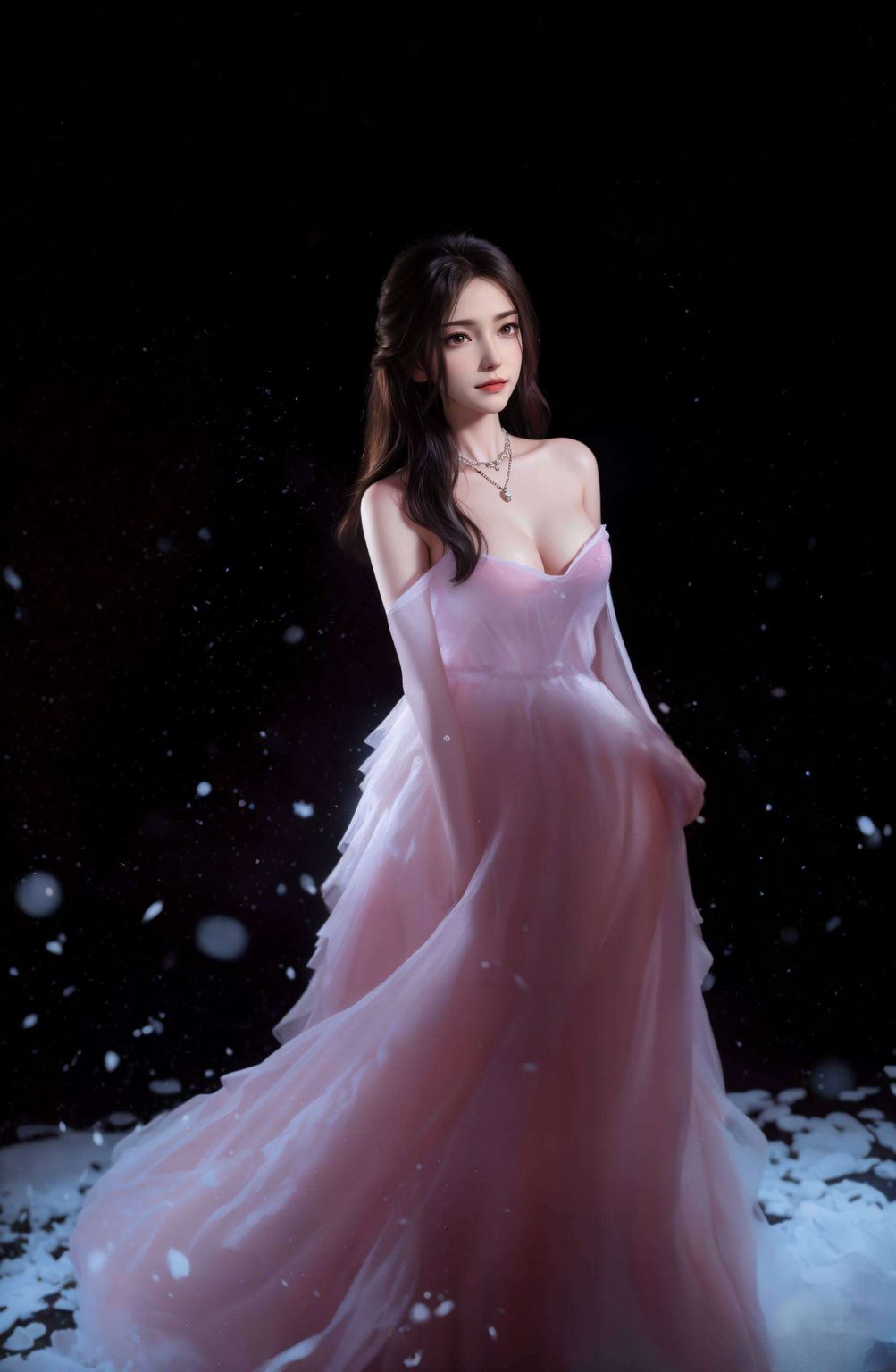 嘿清晰得能照出您倒映的倒影！她是国漫界的女神