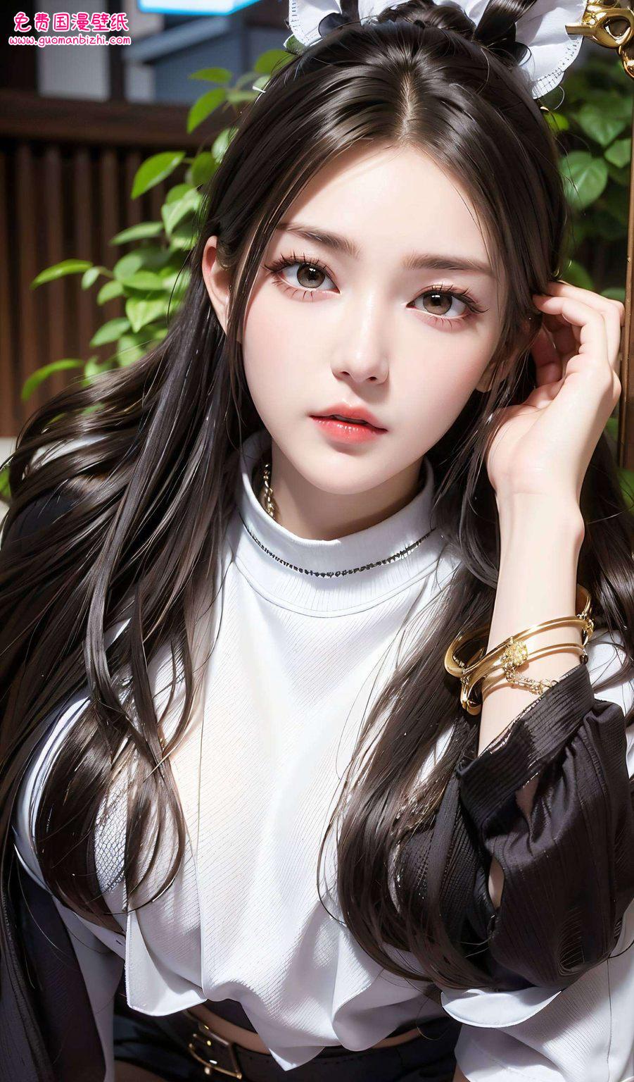 那可是标准的国漫女神美得让人忍不住多看几眼