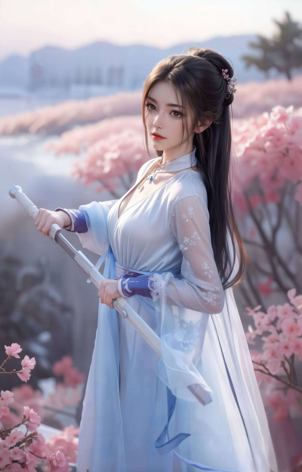 诸位看官国漫《少年歌行》中的女神级人物