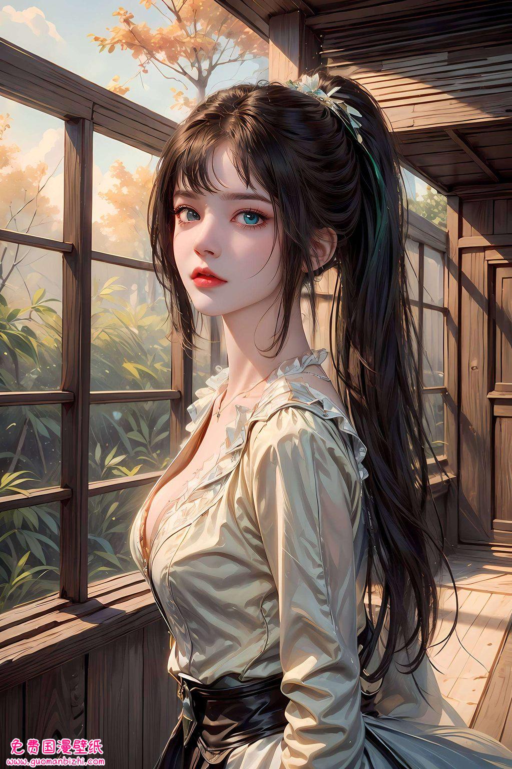 融唯美之韵成为壁纸界的国漫女神