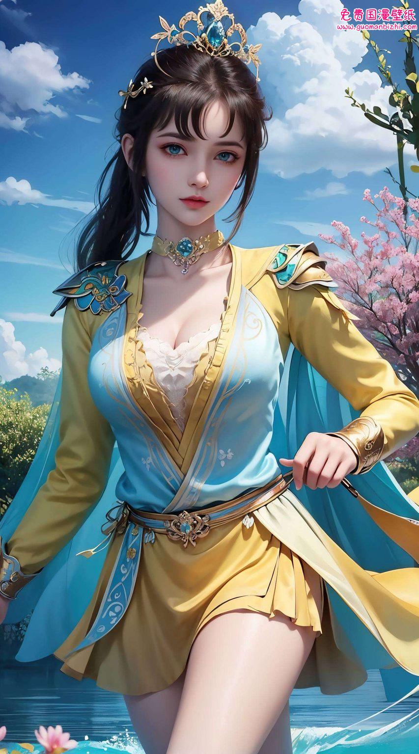 仿佛要从屏幕中跃然而出每一个转身都是动漫美女的典范