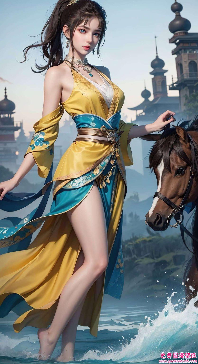 穿梭在国漫的绚丽世界今日特别推荐一款唯美至极的iPhone壁纸——少年歌行中的司空千落