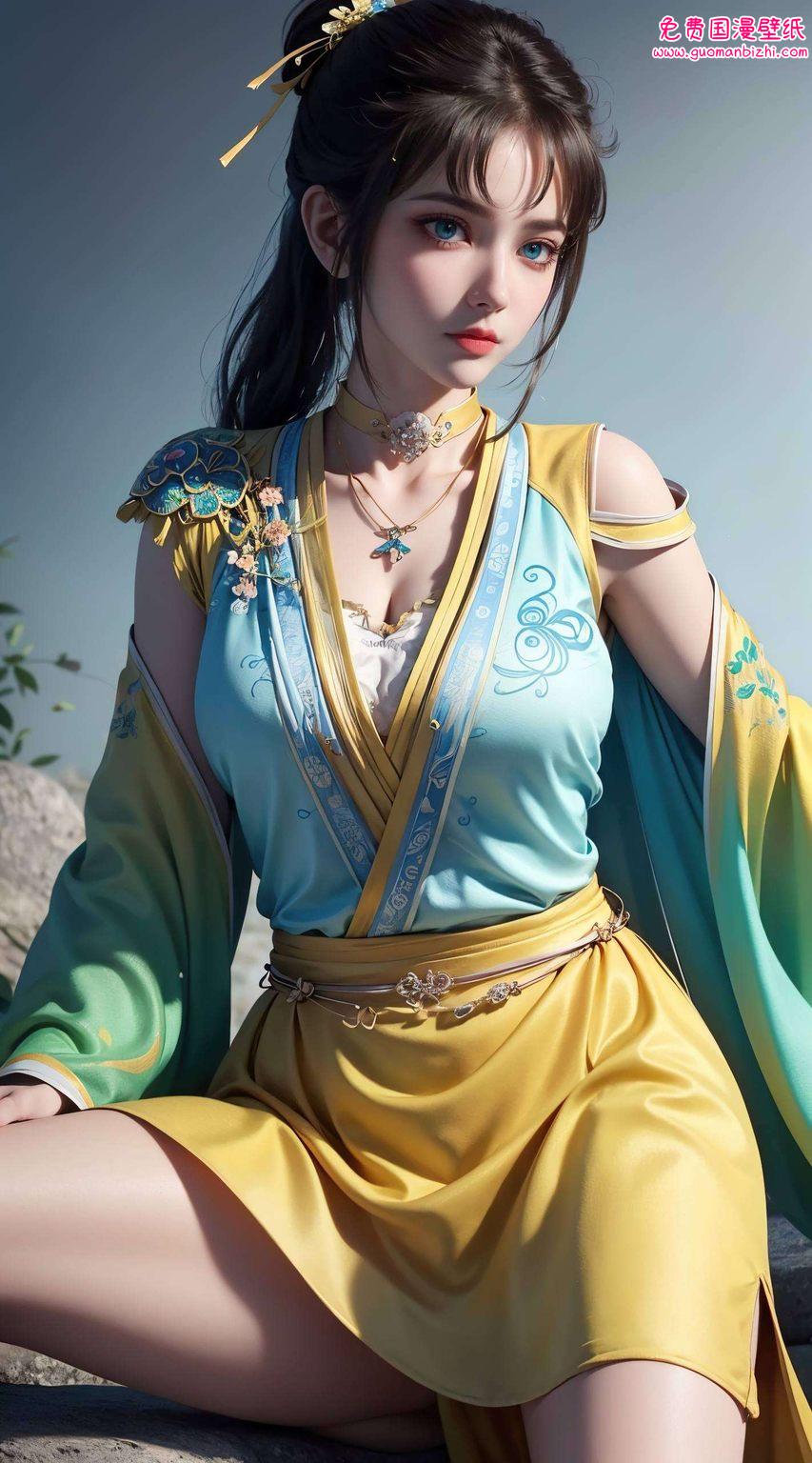 小可爱们快来看看这位国漫美女的壁纸