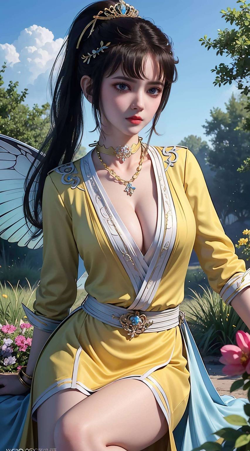 成就了一幅令人心动的国漫女神画卷都是对玄幻世界的一次深情凝视