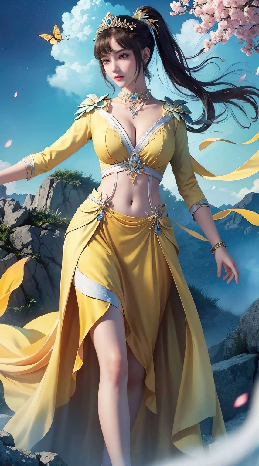 在这绚烂的动漫世界里动漫美女们用她们的灵动诠释着生命的美好