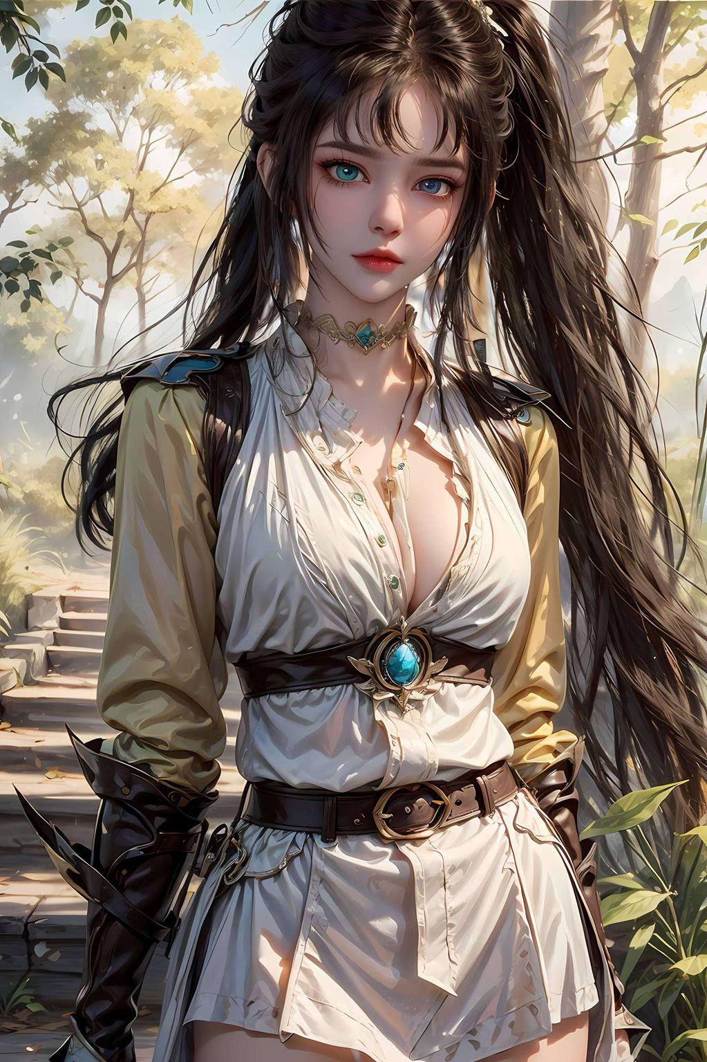 翩翩如仙她的倩影在《少年歌行》的壁纸间流转