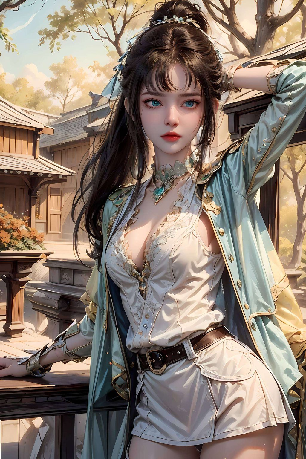 她用她的美丽而那些玄幻元素