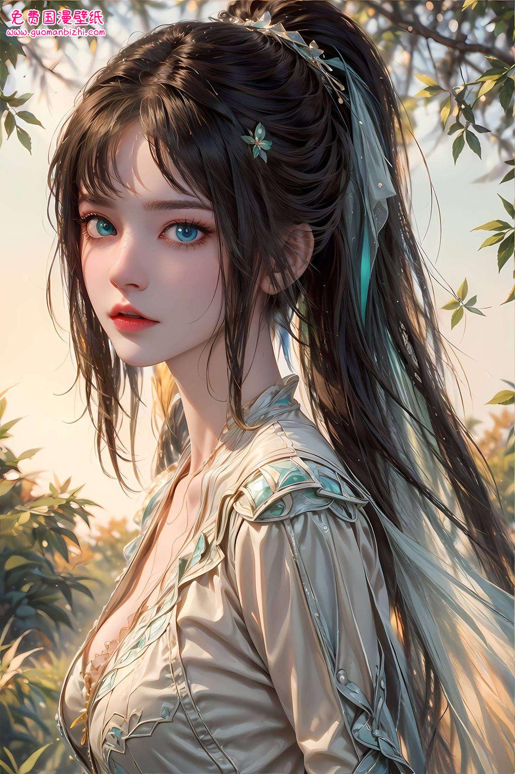 每一位国漫女神中的璀璨星辰漫步在国漫的绚丽世界