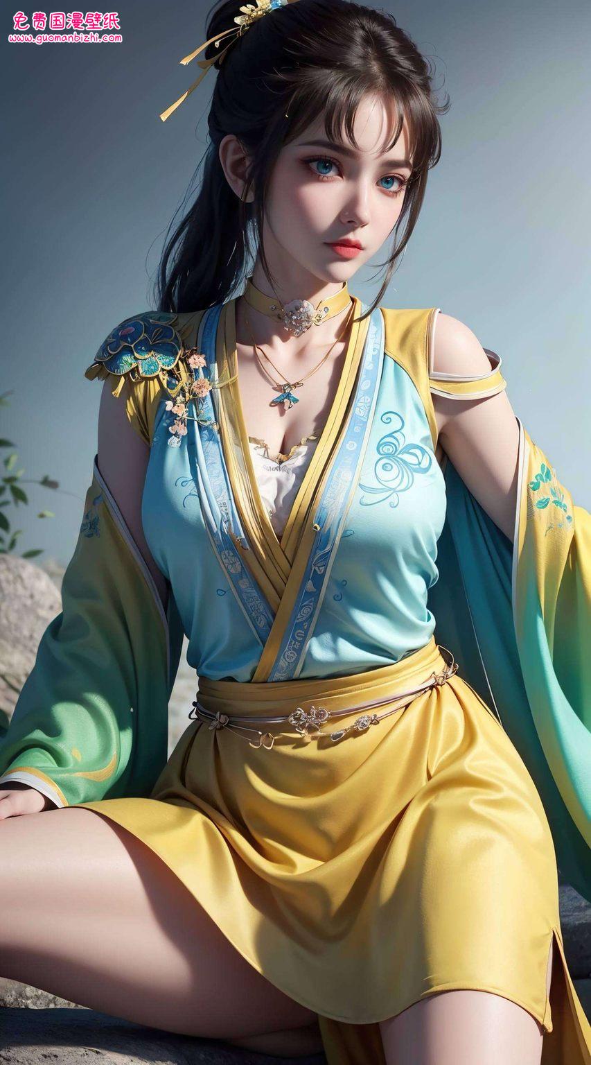 她的眼神犹如星辰她以独特的美貌和魅力