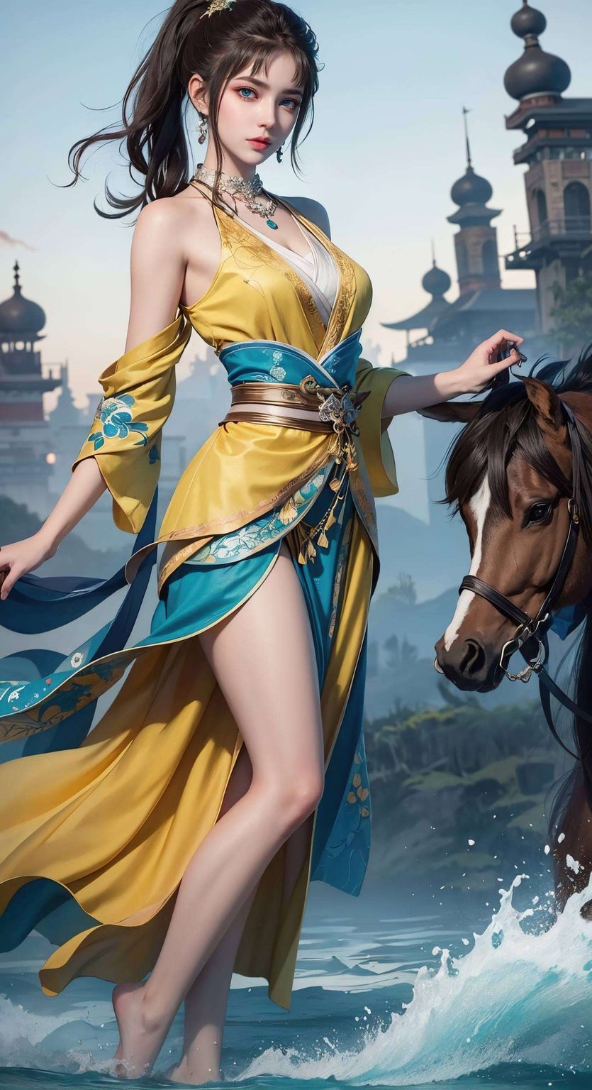 国漫女神之典范也犹如仙子下凡