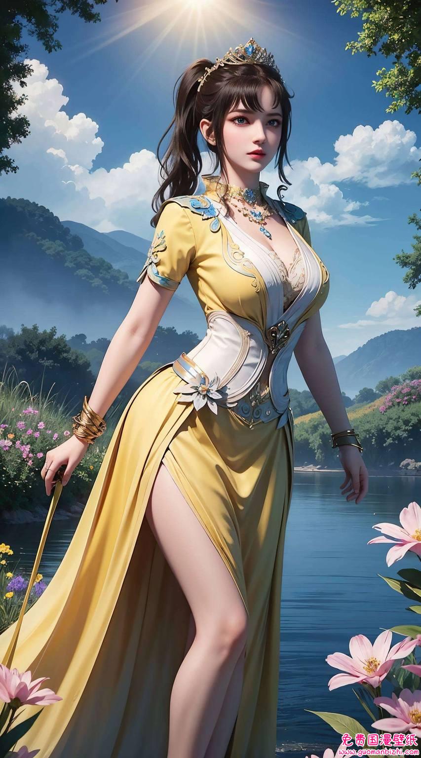 无论是翩翩起舞的倩影各位壁纸上瘾者！今日AI巧手打造