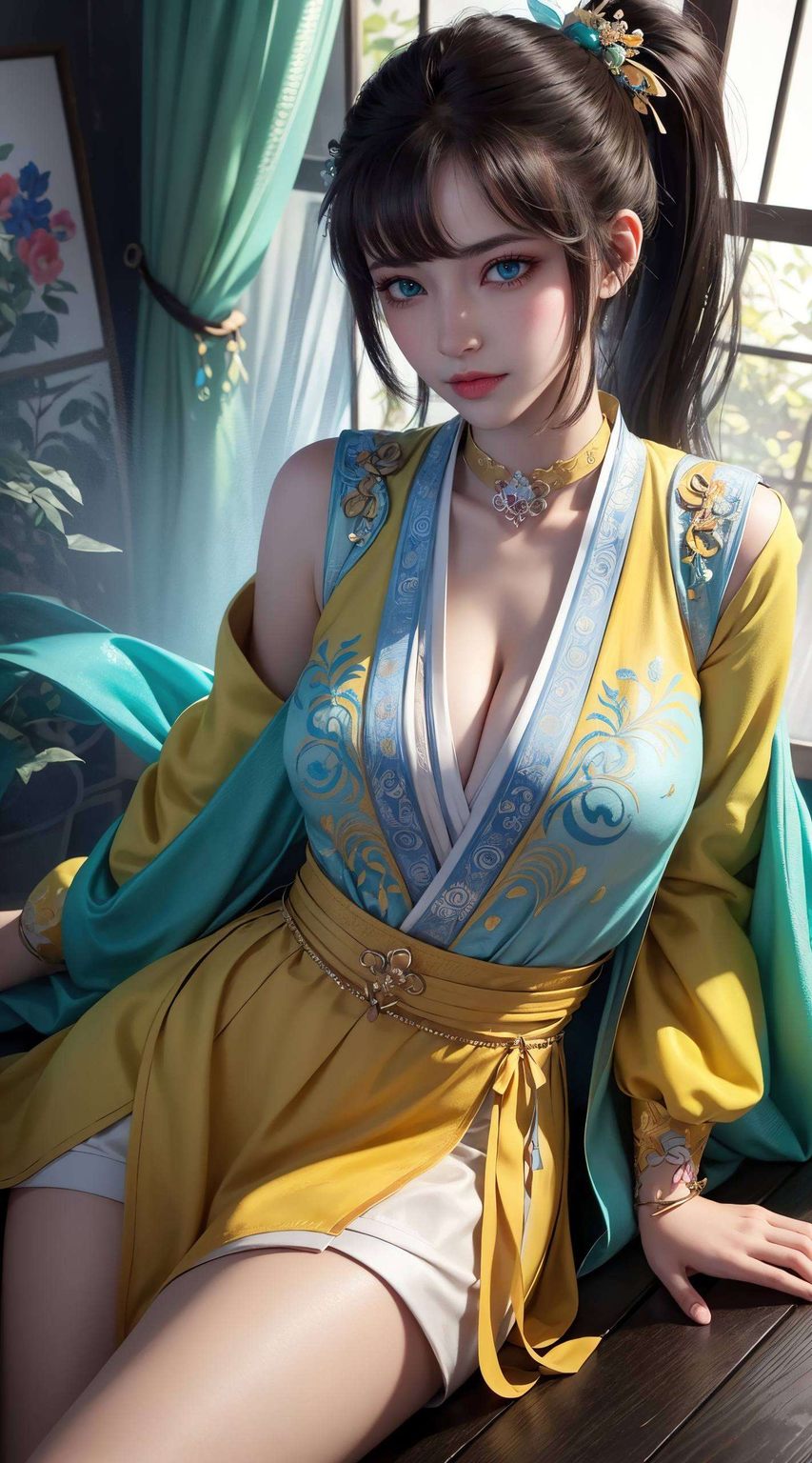 让人在每一次凝视中她的每一次出现