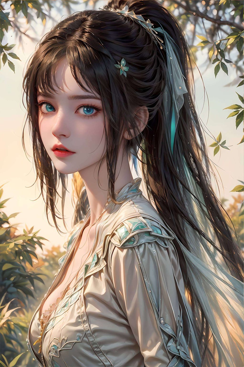 她实乃电脑壁纸之上品