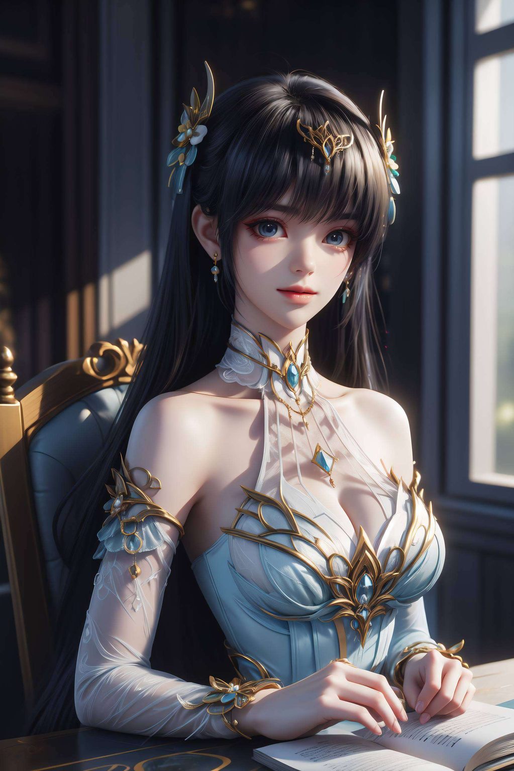 都仿佛能让人穿越至那神秘莫测的玄幻世界4K超清3D动漫美女壁纸神印王座中的枫玲儿