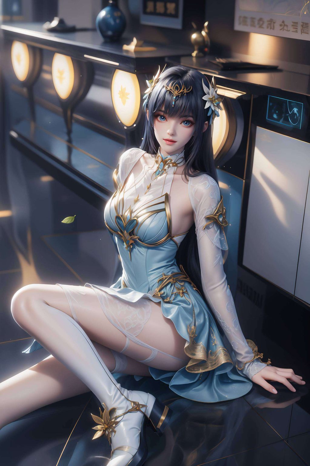 熠熠生辉时刻感受动漫美女的魅力与风情