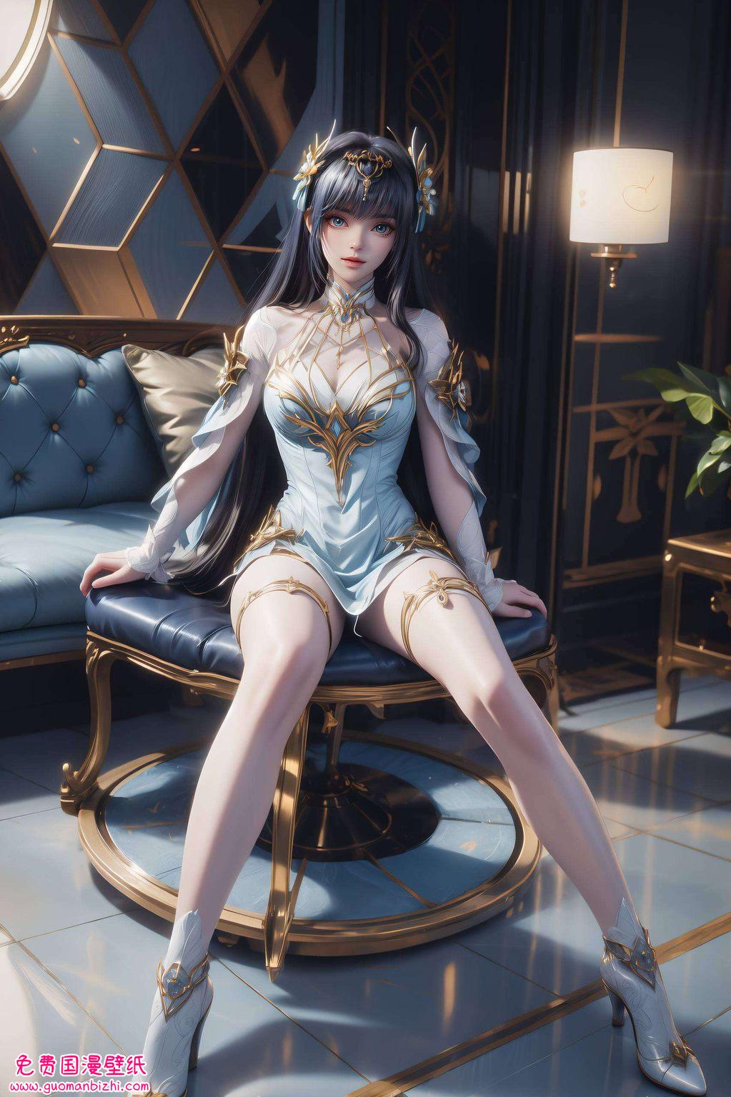 心情愉悦！让这位国漫美女陪伴你的每一个工作日