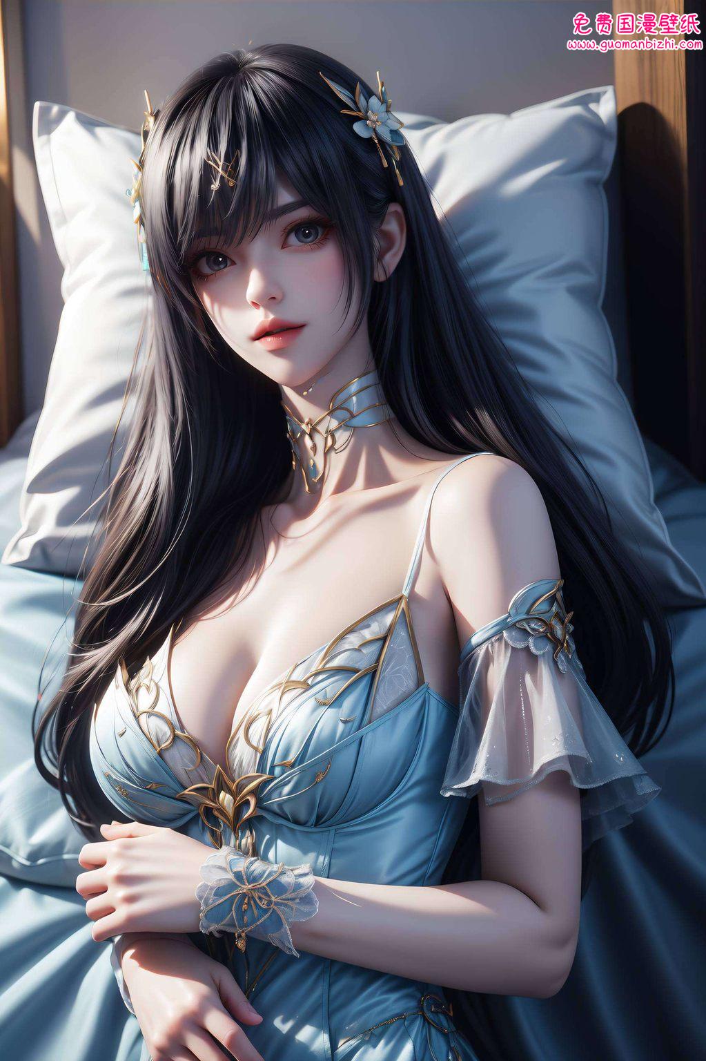 让人一见倾心宛如国漫界的一朵娇艳花