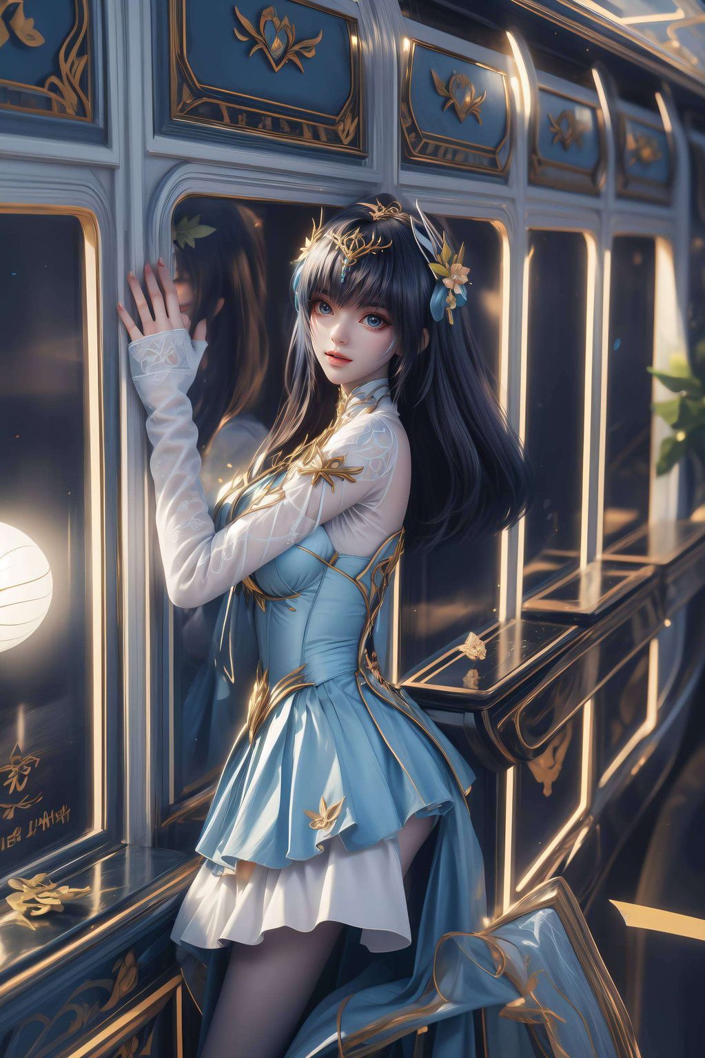 她们就能常驻你的桌面啦！快来看看这位国漫美女如何让你的平板熠熠生辉吧！还能让你的平板变成玄幻世界的窗口