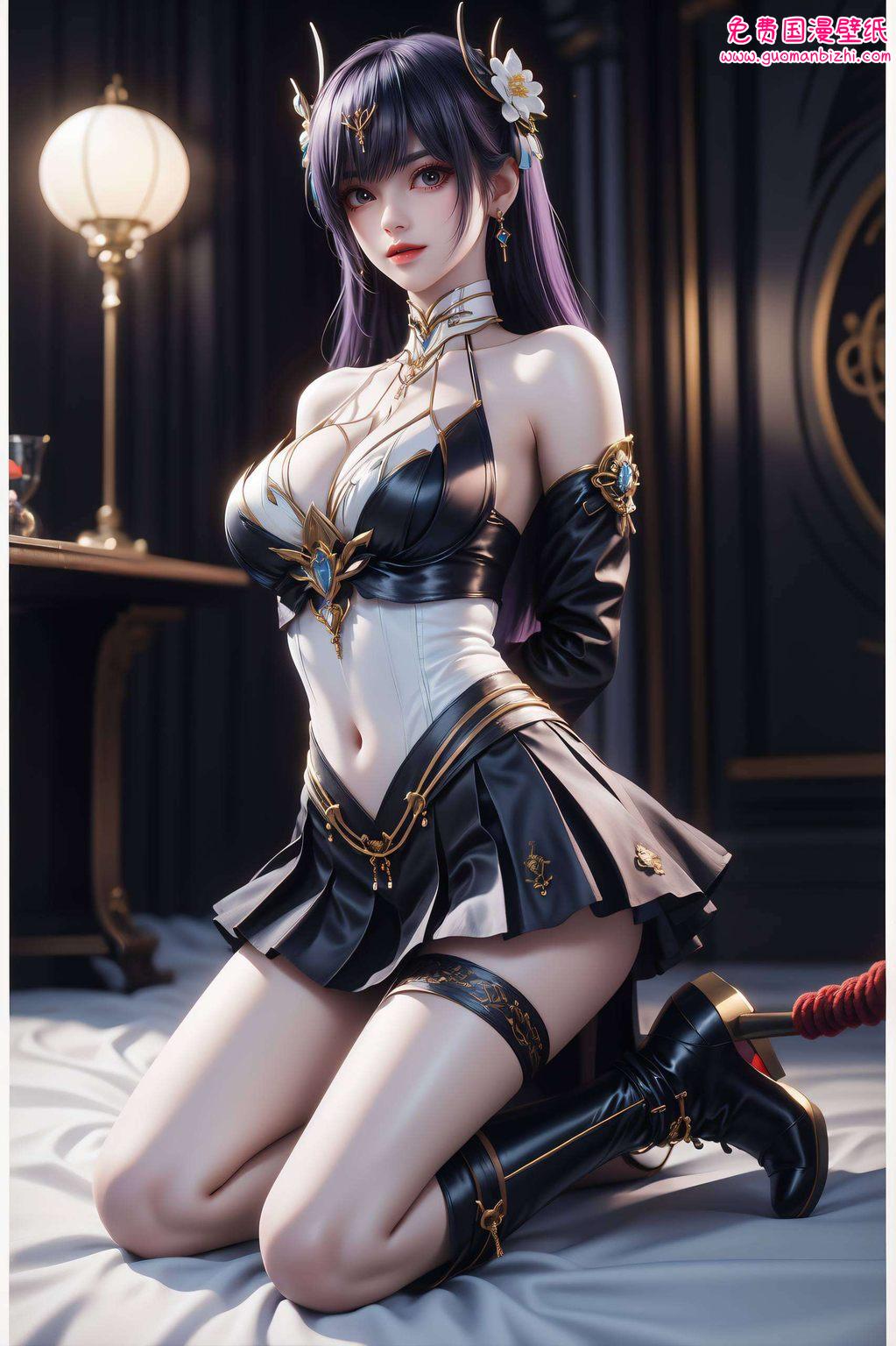 这位国漫界的女神以其独特的玄幻魅力