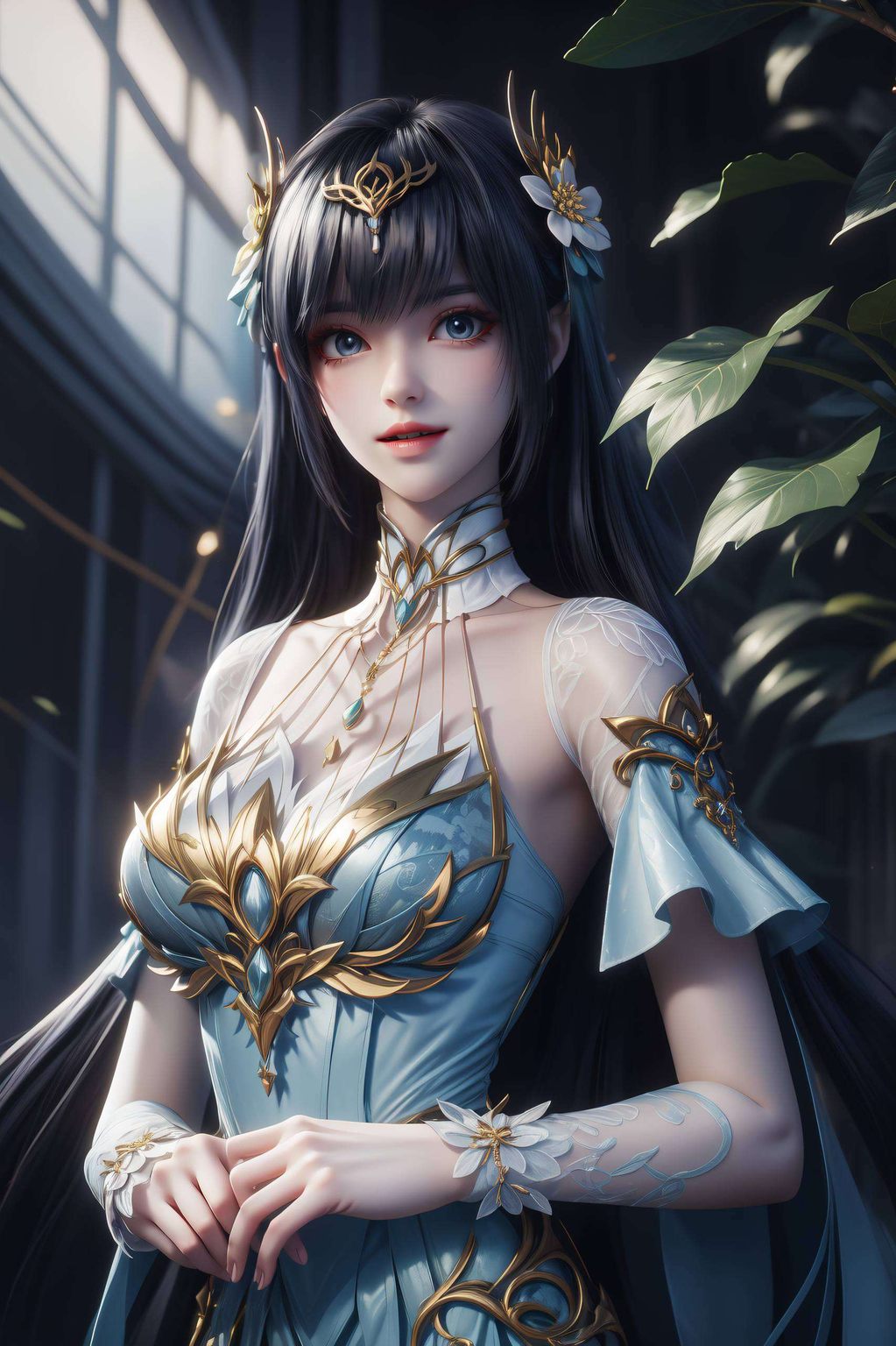 让她的美丽跃然屏上她是《神印王座》中的瑰宝