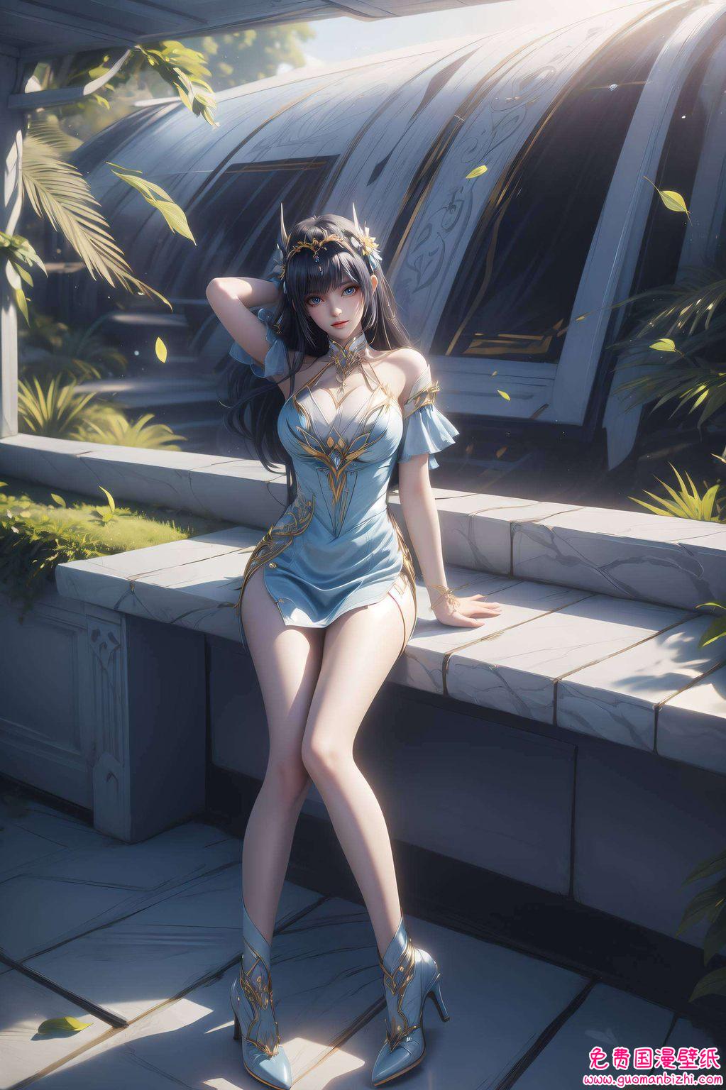 快来看看这位国漫界的颜值担当——枫玲儿！她可是《神印王座》里的绝世美女哦！今天给大家带来一组4K高清壁纸小可爱们