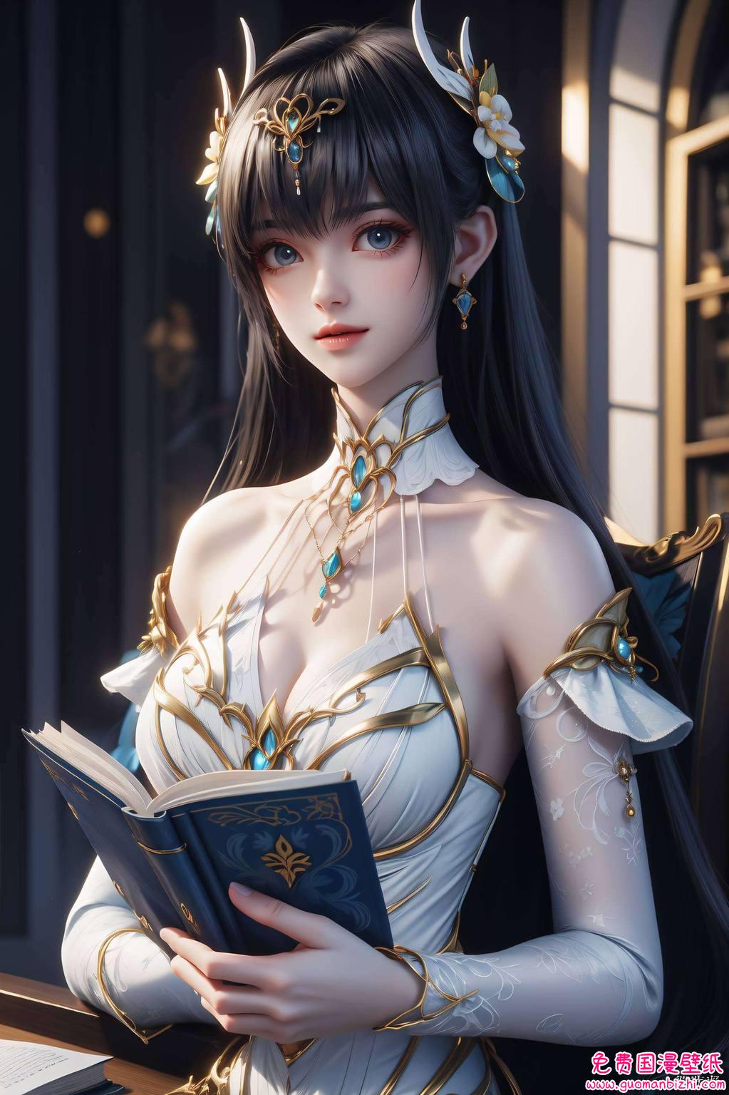 这位国漫女神从玄幻的国漫世界