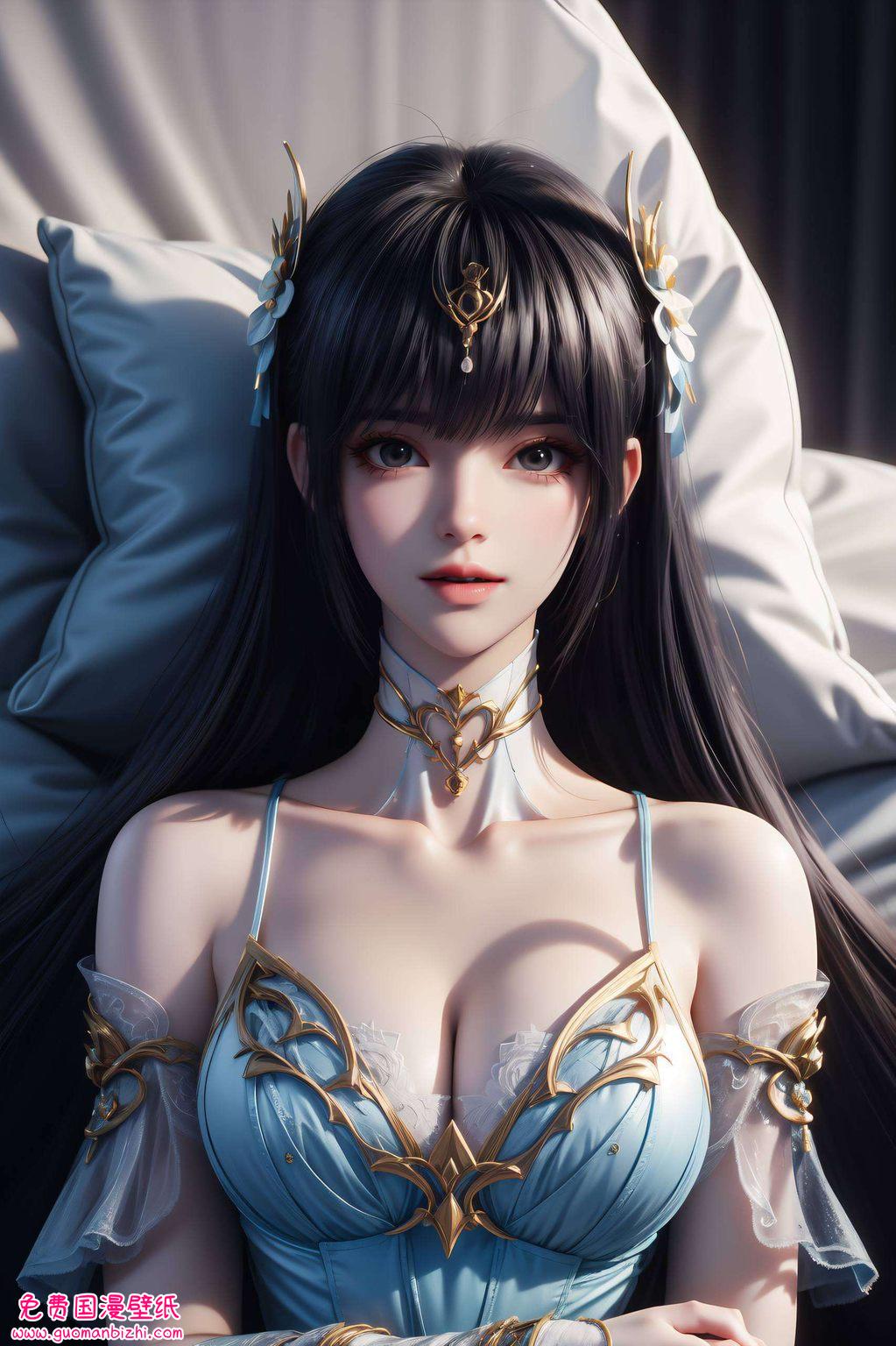 眼神里透着一丝调皮今天给大家带来一款超级甜美的国漫女神——神印王座里的枫玲儿！她是国漫界的小可爱