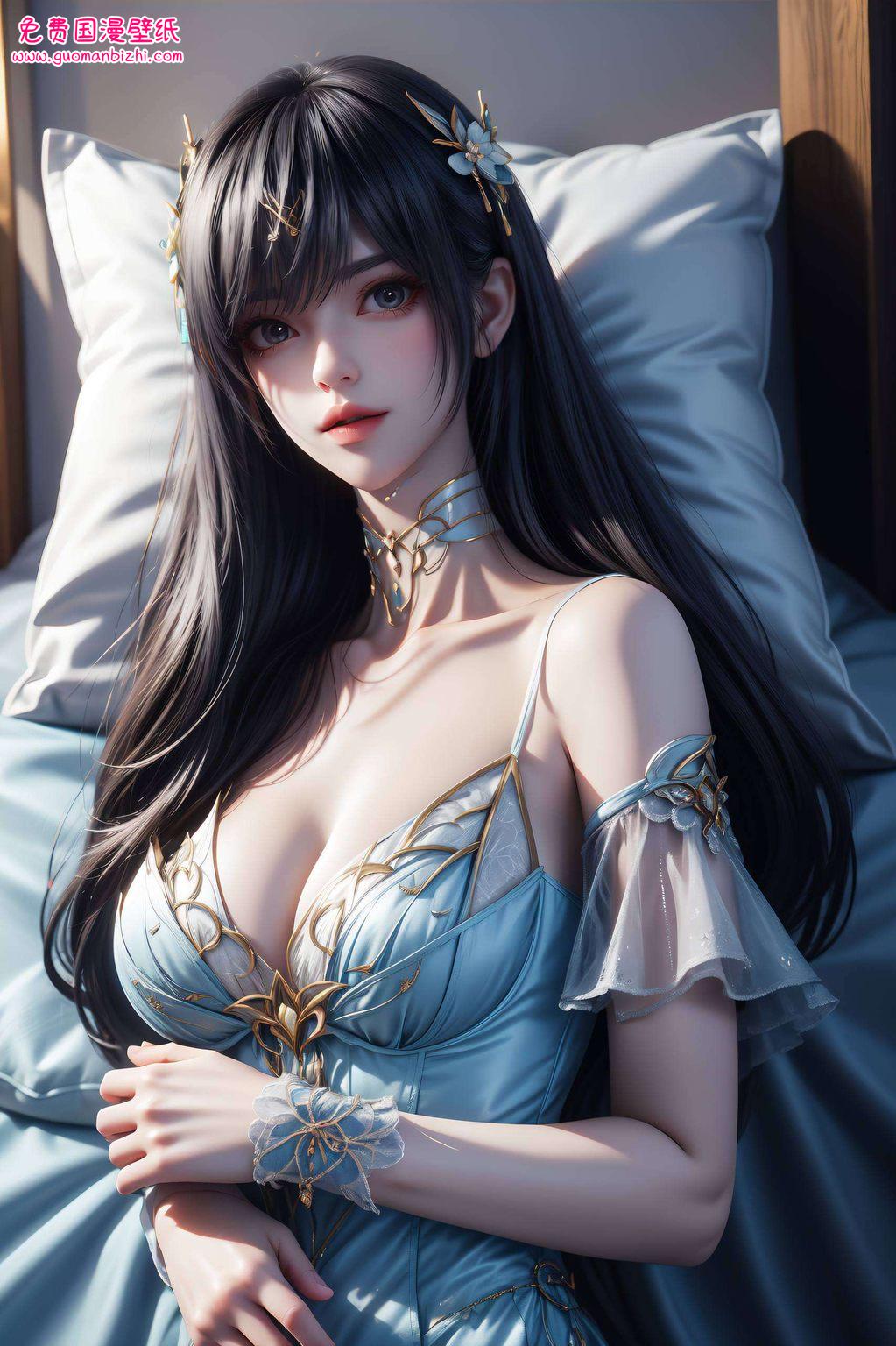 如同【玄幻】故事里走出的仙子都是对国漫精神的致敬