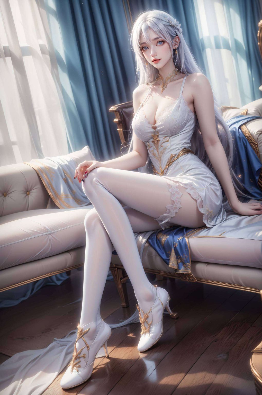 尽显国漫美女的独特魅力每当解锁屏幕