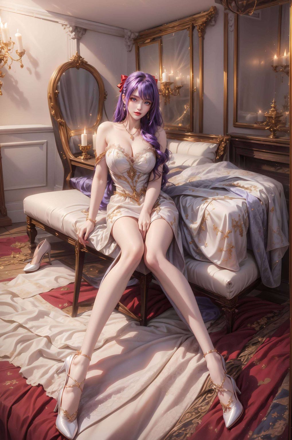 美得让人心动宛如神印王座中走出的国漫女神