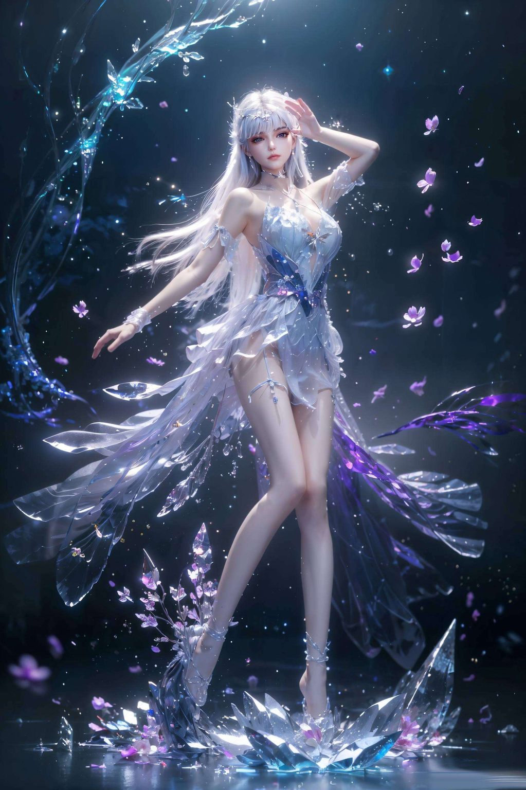 如诗如画的背景无疑是女生心中的完美像素宝藏