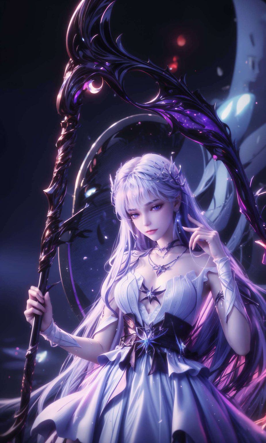 这款壁纸将神印王座中的国漫女神完美呈现灵动可爱