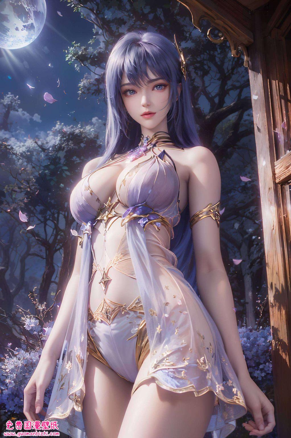 这位国漫界的女神级人物让每一次解锁都成为一场视觉盛宴！腾讯新闻上都推荐了