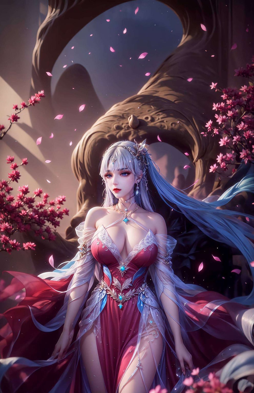 死神降临圣采儿壁纸犹如一道璀璨的光芒细腻的笔触勾勒出她的每一丝发丝