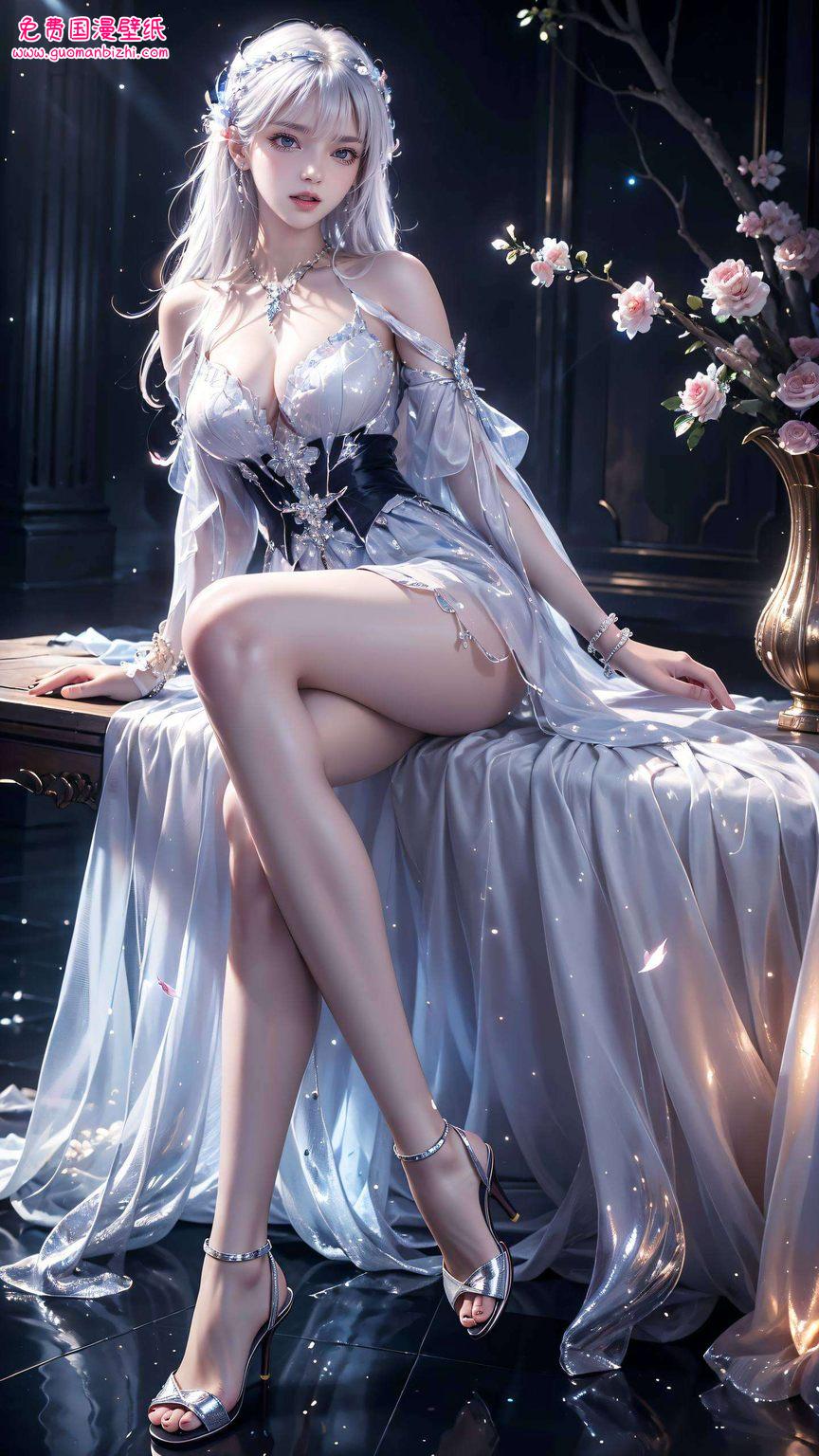 这位就是来自国漫神作神印王座的女神级角色——圣采儿！咱们这位刺客女王不仅身手矫健而且美得让人心动