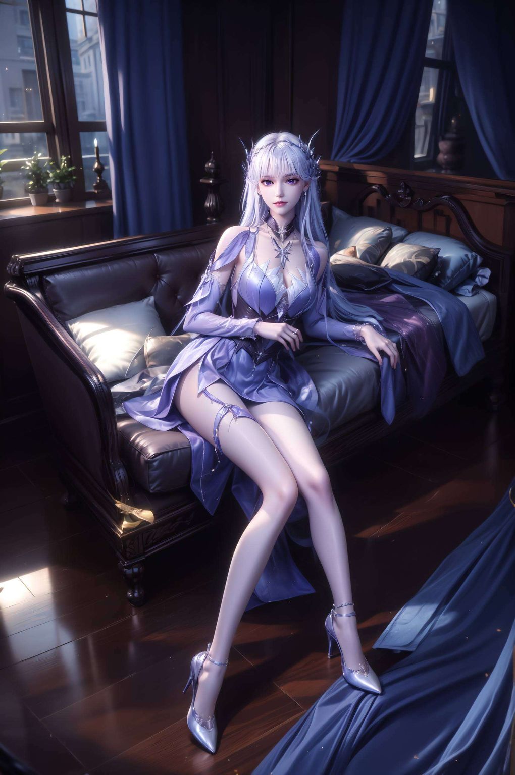 更是国漫女神们魅力四射的展示龙皓晨与圣采儿的绝美壁纸