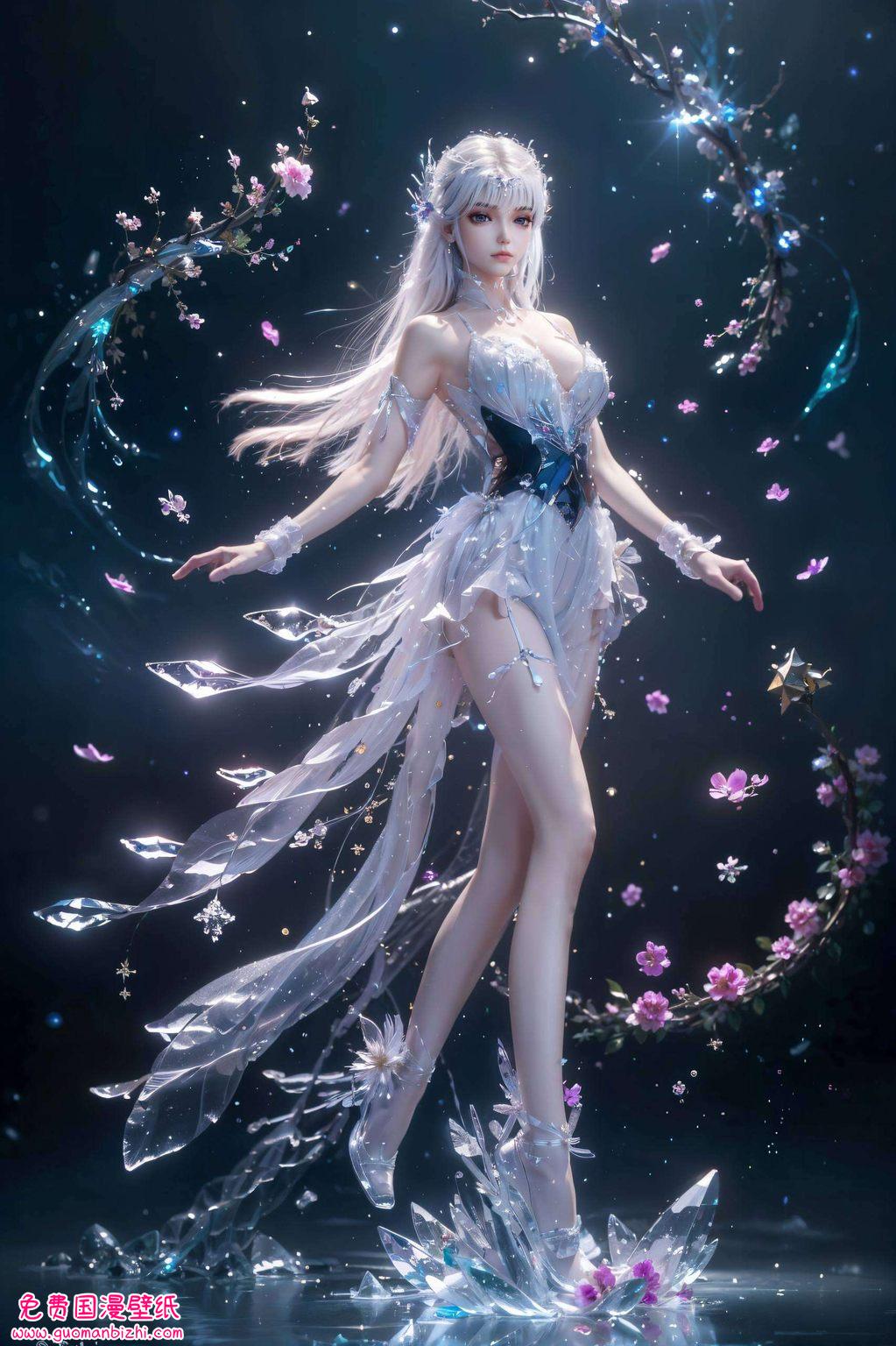 一幅完美的动漫壁纸这位国漫界的女神