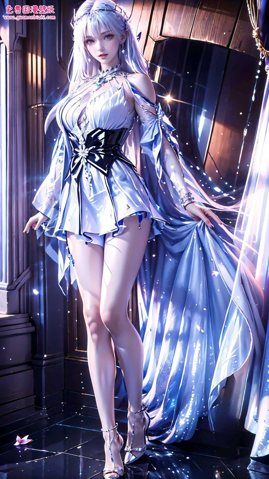 让你每日都能与美同框她那紫色的壁纸