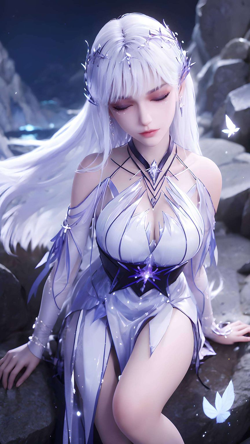 此次这款神印王座龙皓晨和圣采儿cp壁纸