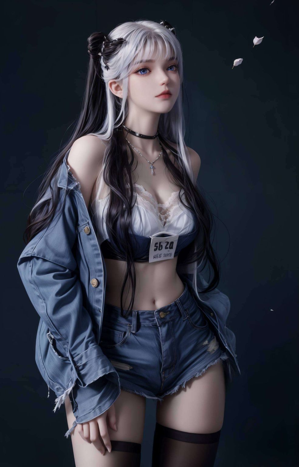 她身着华服高清壁纸中